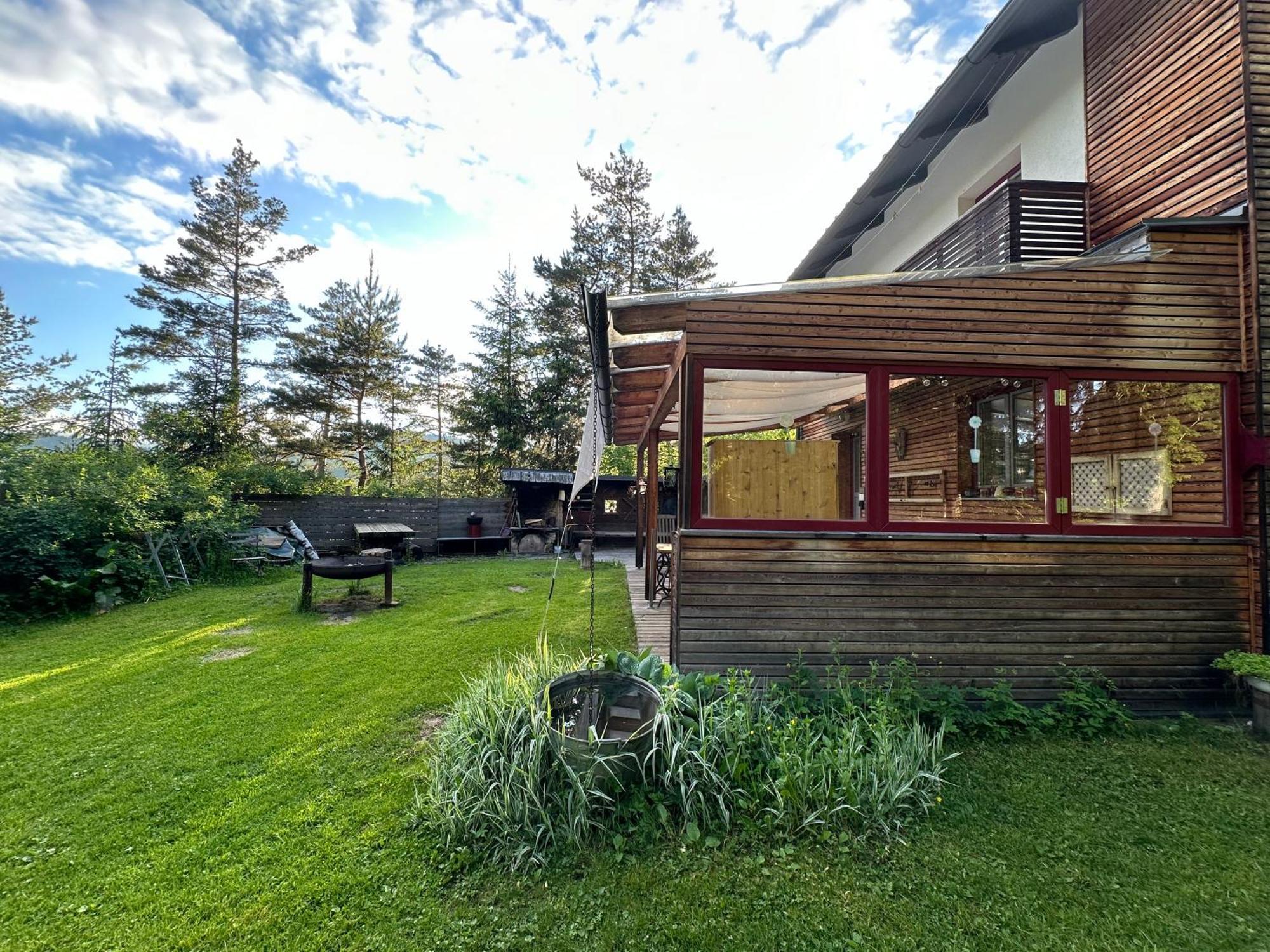 Ferienhaus Im Wald Edelschrott 외부 사진